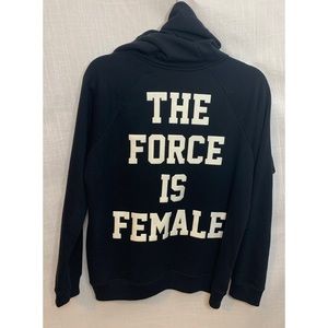 nike the force is female hoodie
